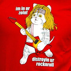 Zolof The Rock And Roll Destroyer: LOL Cat T-shirt2310